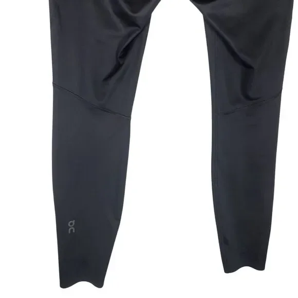 On Running Performance Tights Womens XL Black Pockets Full Length - Picture 6 of 11
